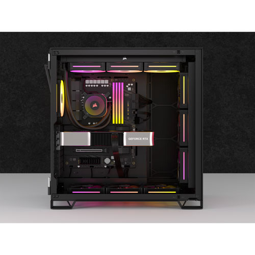 Corsair iCUE Link LX120 RGB 120mm PWN Triple Fans Starter Kit - Black
