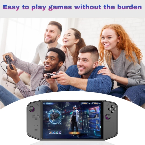 Lenovo Legion Go Case, Soft TPU Shockproof Protection Cover, Rugged Tough Anti-Slip Anti-Fall Anti-Fingerprint Case for Legion Go Handheld Gaming