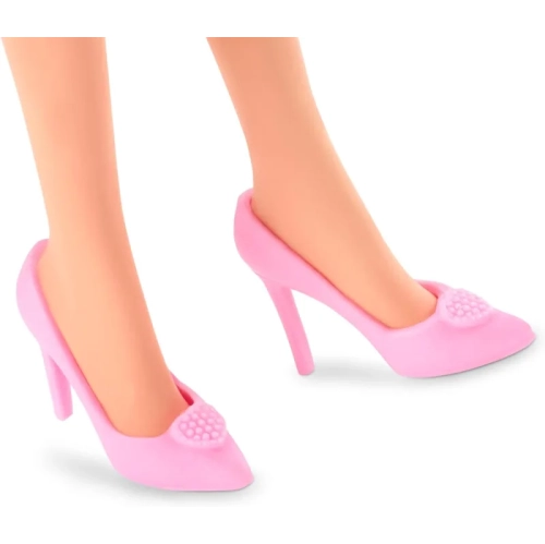 Barbie The Movie Doll, Margot Robbie as Barbie, Collectible Doll in Pink Gingham Dress with Daisy Chain Necklace