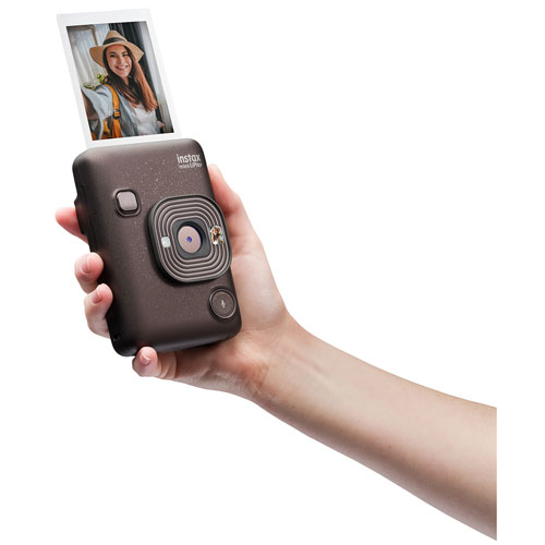 Fujifilm Instax Mini LiPlay Hybrid Instant Camera - Deep Bronze