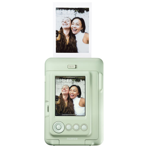 Appareil photo instantané hybride Instax Mini LiPlay de Fujifilm - Vert matcha