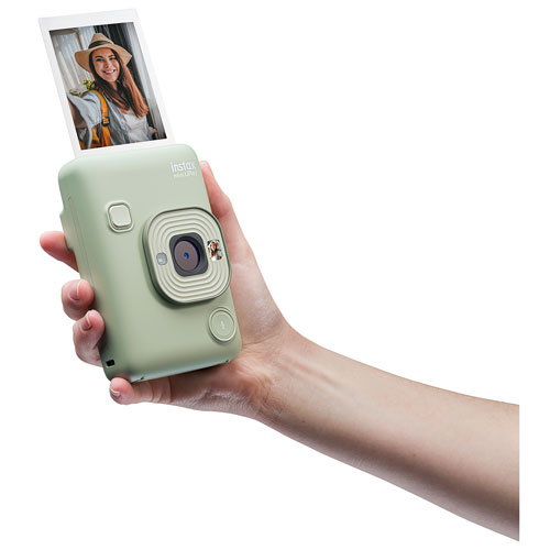Appareil photo instantané hybride Instax Mini LiPlay de Fujifilm - Vert matcha