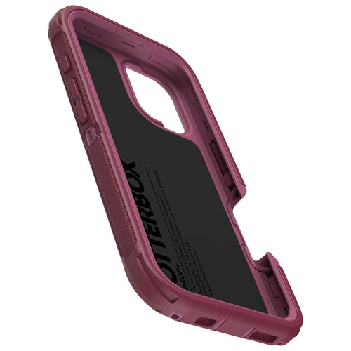 Étui rigide ajusté Defender Pro d'OtterBox avec MagSafe pour iPhone 16 - Rose Foxberry