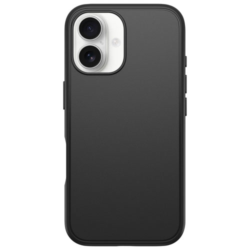 OtterBox Symmetry Fitted Hard Shell Case with MagSafe for iPhone 16 - Black