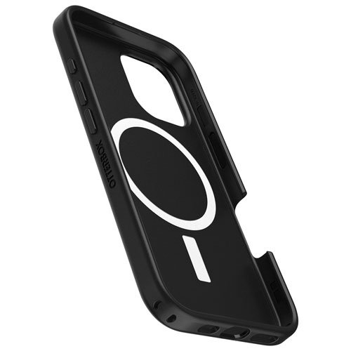 OtterBox Symmetry Fitted Hard Shell Case with MagSafe for iPhone 16 - Black