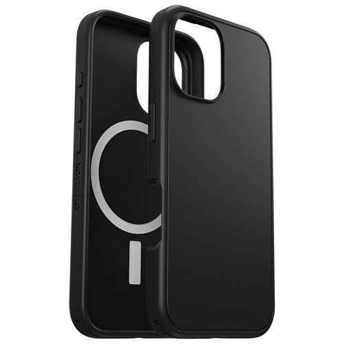 OtterBox Symmetry Fitted Hard Shell Case with MagSafe for iPhone 16 - Black