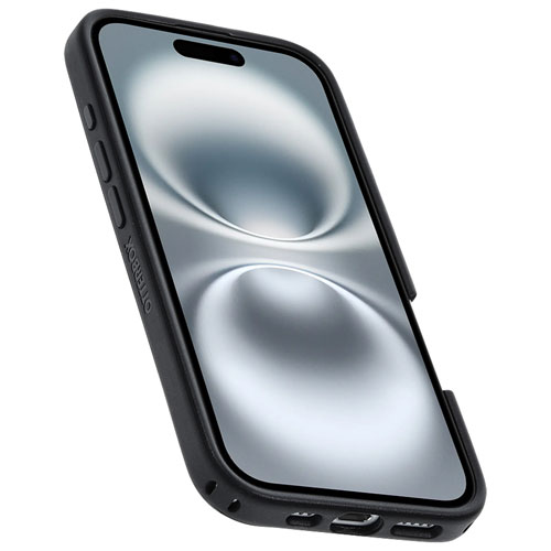 OtterBox Symmetry Fitted Hard Shell Case with MagSafe for iPhone 16 - Black