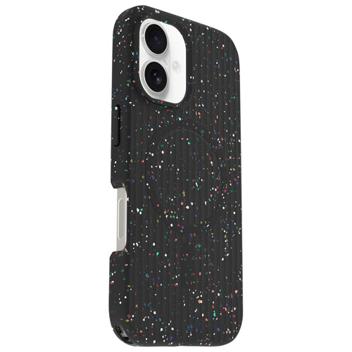 Étui rigide ajusté série Core d'OtterBox avec MagSafe pour iPhone 16 - Nuit carnavalesque - Exclusivité de Best Buy