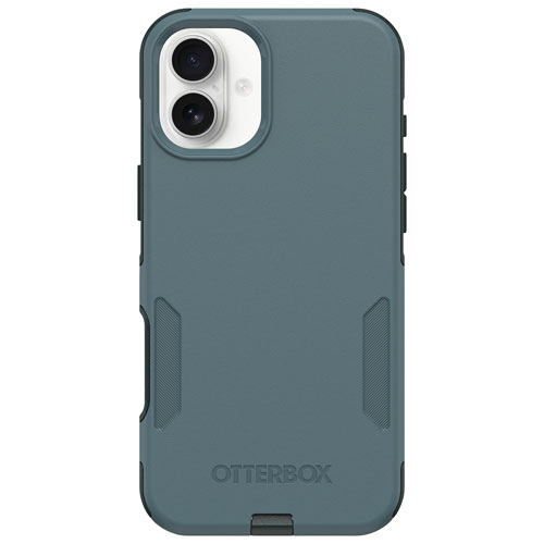 Étui rigide ajusté Commuter d'OtterBox avec MagSafe pour iPhone 16 Plus - Vert Sagebrush