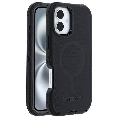 OtterBox Defender Pro Fitted Hard Shell Case with MagSafe for iPhone 16 Plus - Black
