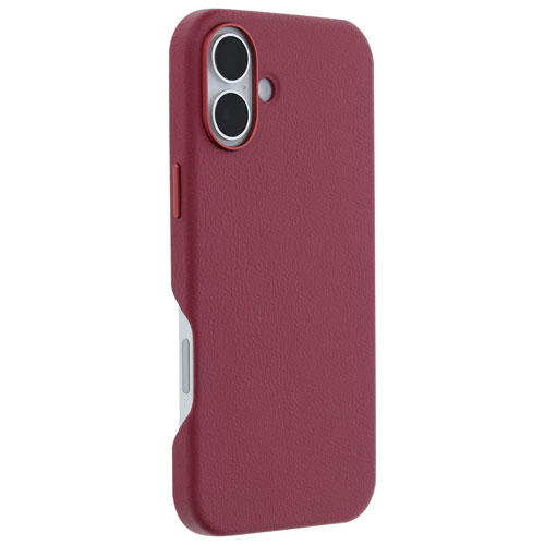 OtterBox Symmetry Cactus Leather Fitted Hard Shell Case with MagSafe for iPhone 16 Plus - Foxberry