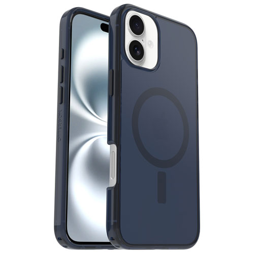OtterBox Symmetry Fitted Hard Shell Case with MagSafe for iPhone 16 Plus - Baby Blue Jeans