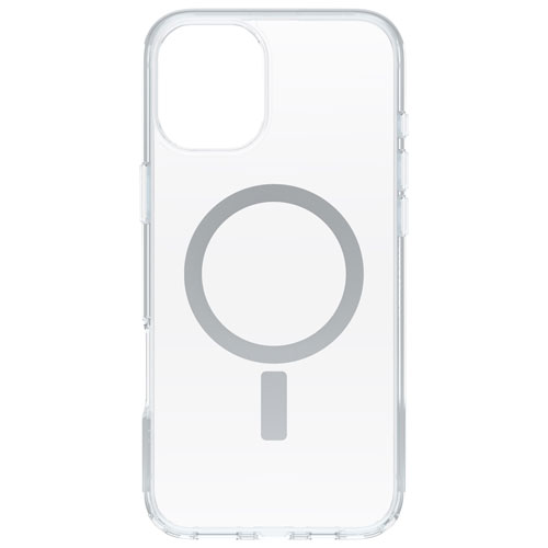 OtterBox Symmetry Fitted Hard Shell Case with MagSafe for iPhone 16 Plus - Clear