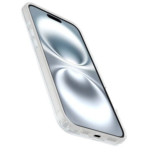 Étui rigide ajusté Symmetry d'OtterBox avec MagSafe pour iPhone 16 Plus - Transparent