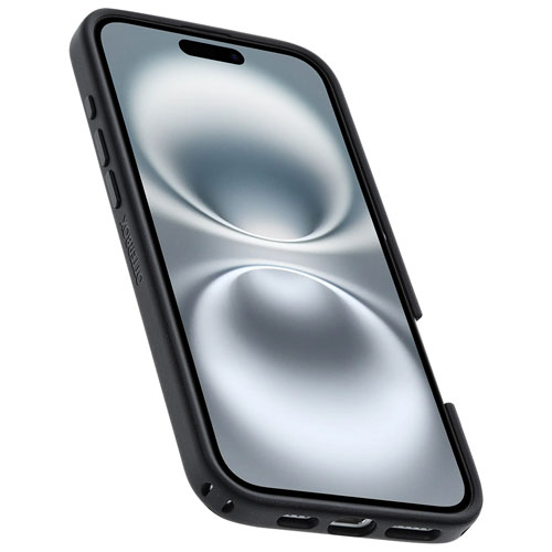 Étui rigide ajusté Symmetry d'OtterBox avec MagSafe pour iPhone 16 Plus - Noir