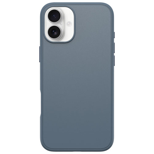 Étui rigide ajusté Symmetry d'OtterBox avec MagSafe pour iPhone 16 Plus - Bleu Bluetiful