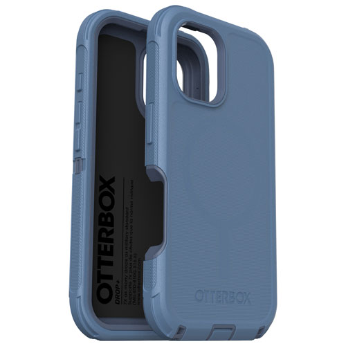 OtterBox Defender Pro Fitted Hard Shell Case with MagSafe for iPhone 16 - Baby Blue Jeans
