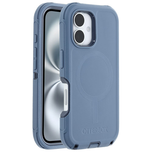 OtterBox Defender Pro Fitted Hard Shell Case with MagSafe for iPhone 16 - Baby Blue Jeans