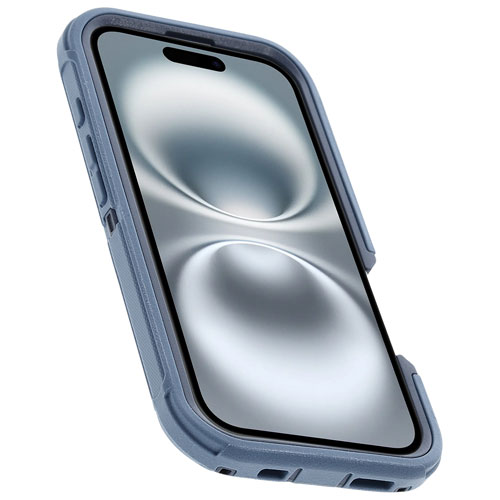 OtterBox Defender Pro Fitted Hard Shell Case with MagSafe for iPhone 16 - Baby Blue Jeans