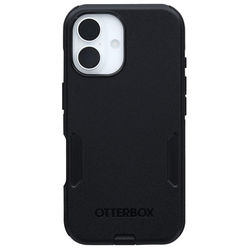 Étui rigide ajusté Commuter d'OtterBox avec MagSafe pour iPhone 16 - Noir