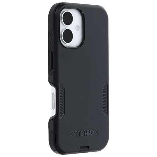 Étui rigide ajusté Commuter d'OtterBox avec MagSafe pour iPhone 16 - Noir