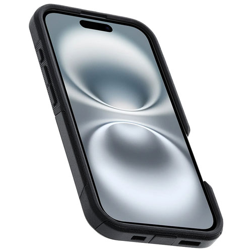Étui rigide ajusté Commuter d'OtterBox avec MagSafe pour iPhone 16 - Noir