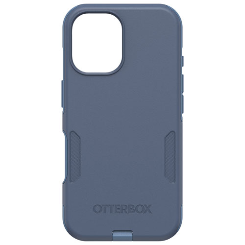 OtterBox Commuter Fitted Hard Shell Case with MagSafe for iPhone 16 - Baby Blue Jeans