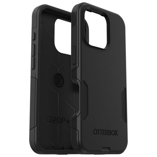 Étui rigide ajusté Commuter d'OtterBox avec MagSafe pour iPhone 16 Pro - Noir