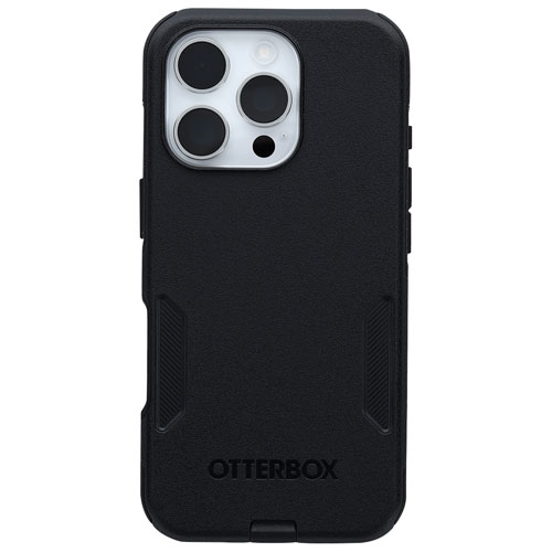 Étui rigide ajusté Commuter d'OtterBox avec MagSafe pour iPhone 16 Pro - Noir