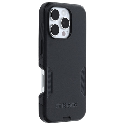 Étui rigide ajusté Commuter d'OtterBox avec MagSafe pour iPhone 16 Pro - Noir