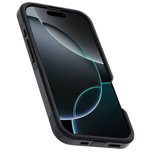 Étui rigide ajusté Commuter d'OtterBox avec MagSafe pour iPhone 16 Pro - Noir