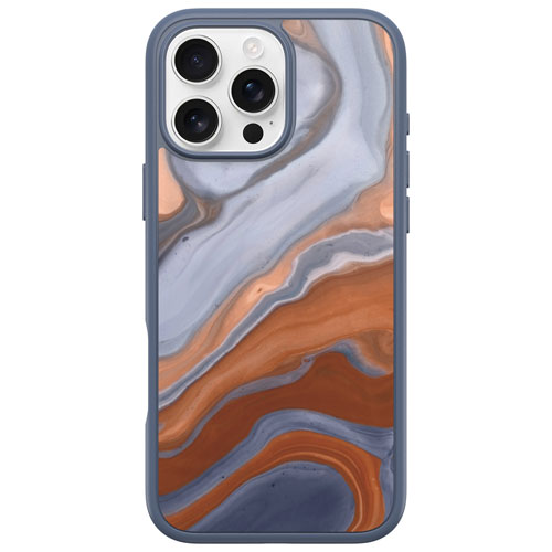 OtterBox Symmetry Fitted Hard Shell Case with MagSafe for iPhone 16 Pro Max - High Desert Marble