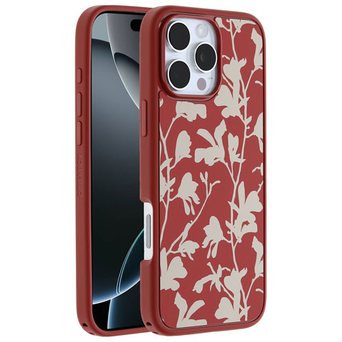 Étui rigide ajusté Symmetry d'OtterBox avec MagSafe pour iPhone 16 Pro Max - Rouille automnale