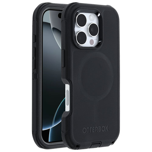 OtterBox Defender Pro Fitted Hard Shell Case with MagSafe for iPhone 16 Pro - Black