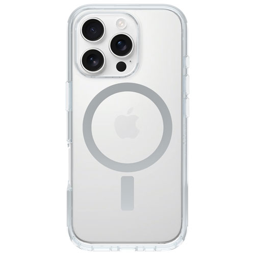 OtterBox Symmetry Fitted Hard Shell Case with MagSafe for iPhone 16 Pro - Clear