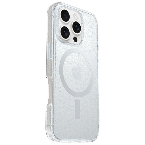 Étui rigide ajusté Symmetry d'OtterBox avec MagSafe pour iPhone 16 Pro - Poussière d'étoiles
