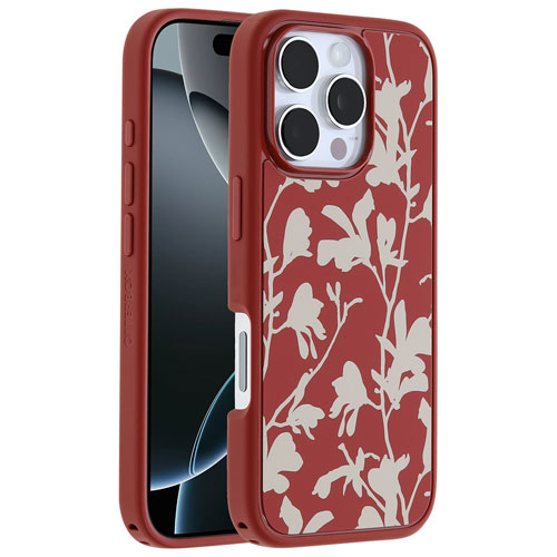 Étui rigide ajusté Symmetry d'OtterBox avec MagSafe pour iPhone 16 Pro - Rouille automnale