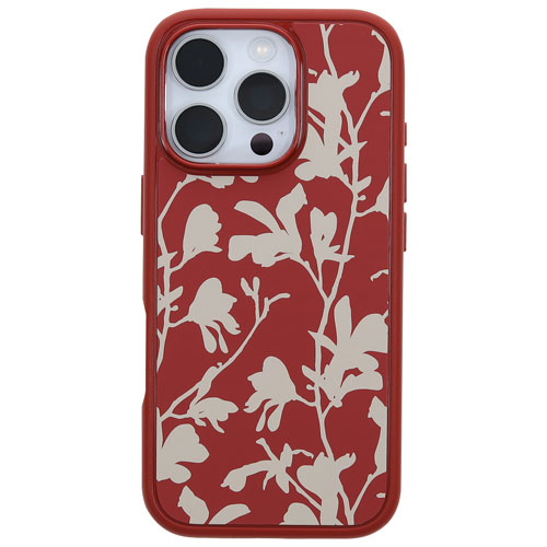 Étui rigide ajusté Symmetry d'OtterBox avec MagSafe pour iPhone 16 Pro - Rouille automnale