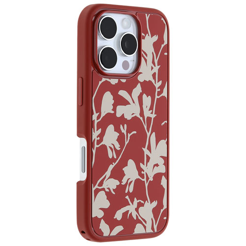 Étui rigide ajusté Symmetry d'OtterBox avec MagSafe pour iPhone 16 Pro - Rouille automnale