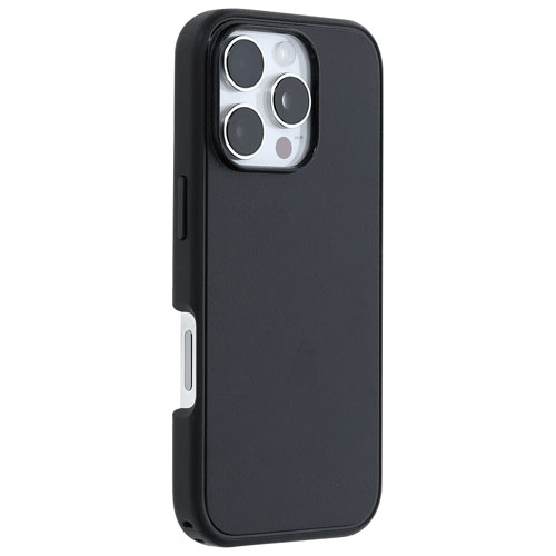 Étui rigide ajusté Symmetry+ d'OtterBox avec MagSafe pour iPhone 16 Pro - Noir