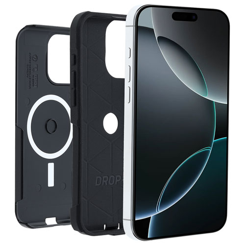 OtterBox Commuter Fitted Hard Shell Case with MagSafe for iPhone 16 Pro Max - Black