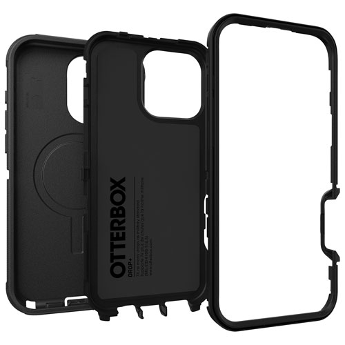 OtterBox Defender Pro Fitted Hard Shell Case with MagSafe for iPhone 16 Pro Max - Black