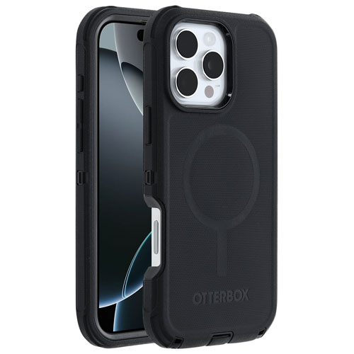 OtterBox Defender Pro Fitted Hard Shell Case with MagSafe for iPhone 16 Pro Max - Black