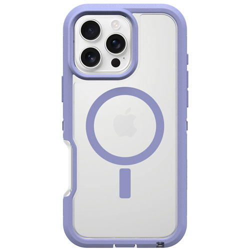 Étui rigide ajusté Defender XT d'OtterBox avec MagSafe pour iPhone 16 Pro Max - Mauve brumeux Denver