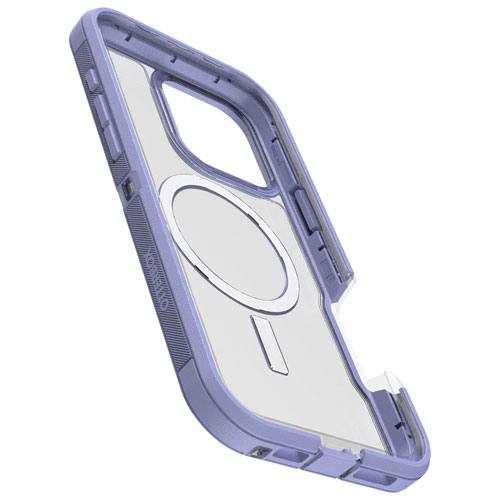 Étui rigide ajusté Defender XT d'OtterBox avec MagSafe pour iPhone 16 Pro Max - Mauve brumeux Denver