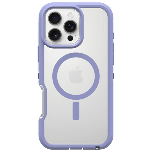Étui rigide ajusté Defender XT d'OtterBox avec MagSafe pour iPhone 16 Pro Max - Mauve brumeux Denver