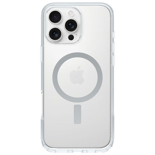 OtterBox Symmetry Fitted Hard Shell Case with MagSafe for iPhone 16 Pro Max - Clear