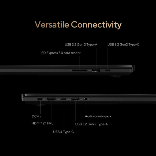 Portable à écran tactile DELO 4K de 16 po ProArt P16 d'ASUS - Noir nano