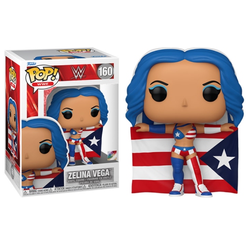FUNKO  Pop Wwe Vinyl Figure Zelina Vega #160 94 Summerslam