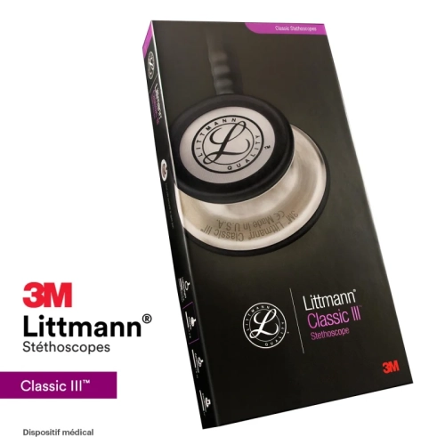 3M Littmann Classic III Monitoring Stethoscope - High Acoustic Sensitivity for Precise Diagnoses